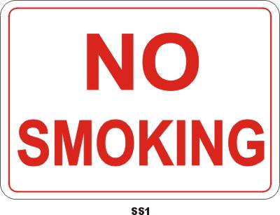 SS1P no smoking